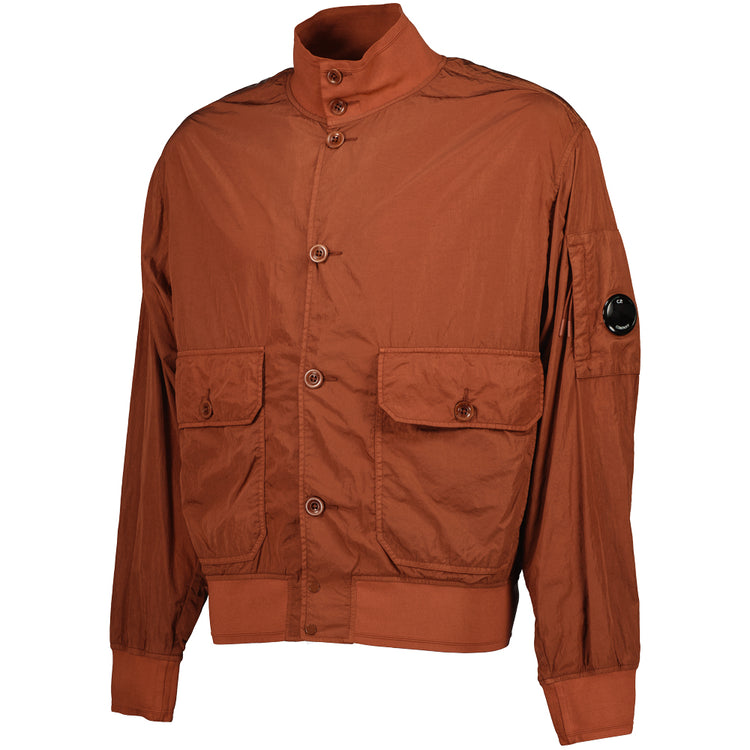 Chrome-R Lens Bomber Jacket - Casual Basement