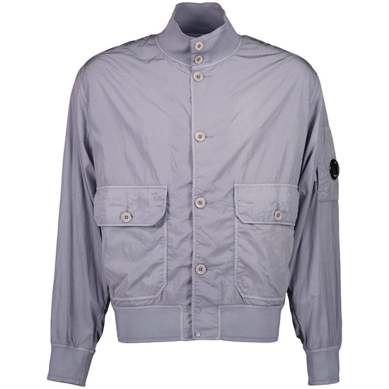 Chrome-R Lens Bomber Jacket - Casual Basement