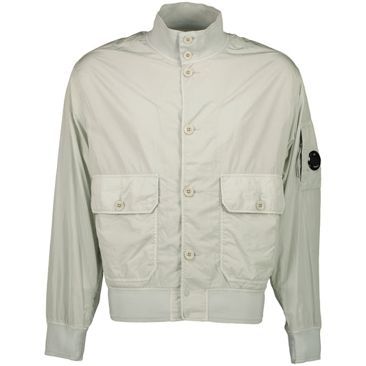 Chrome-R Lens Bomber Jacket - Casual Basement