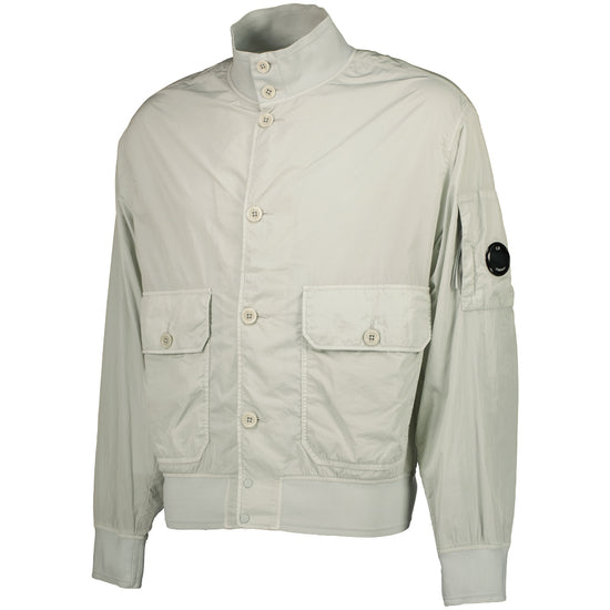 Chrome-R Lens Bomber Jacket - Casual Basement