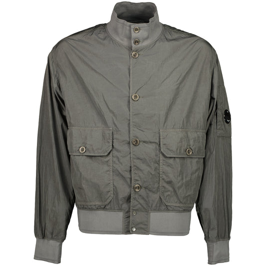 Chrome-R Lens Bomber Jacket - Casual Basement