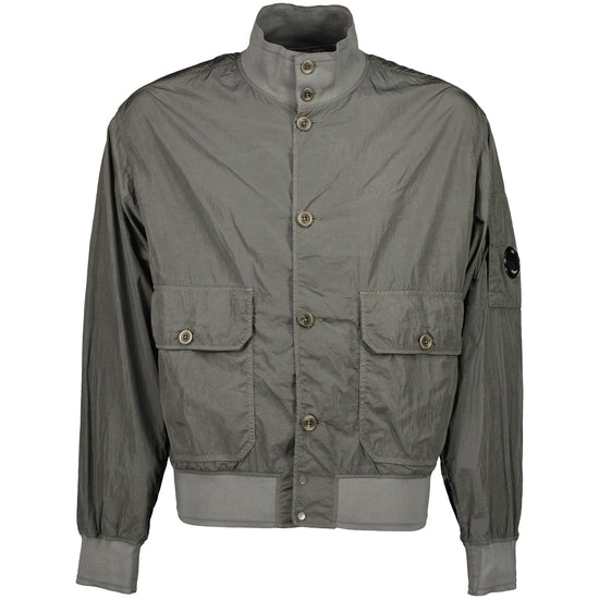 Chrome-R Lens Bomber Jacket - Casual Basement