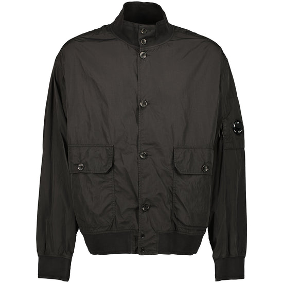 Chrome-R Lens Bomber Jacket - Casual Basement