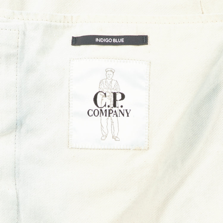 Denim Logo Patch Jacket - Casual Basement