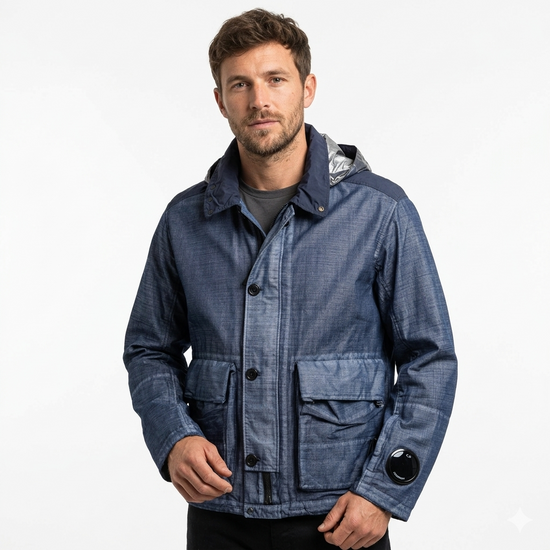 Rafia Mille Goggle Jacket - Casual Basement
