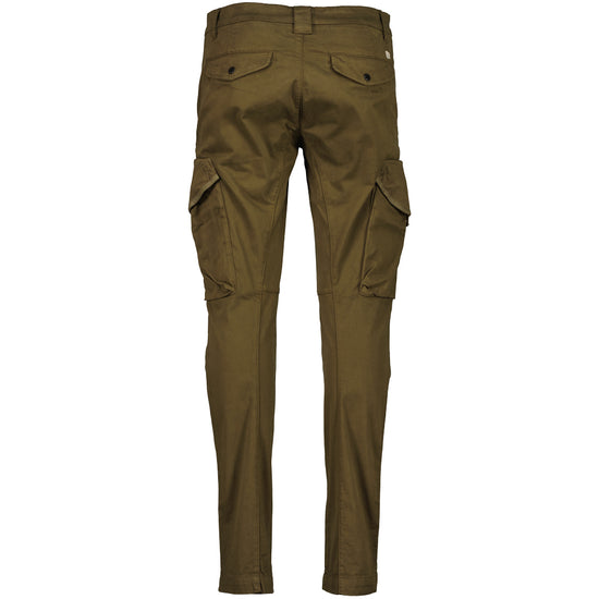 Stretch Satin Lens Cargo Pants - Casual Basement