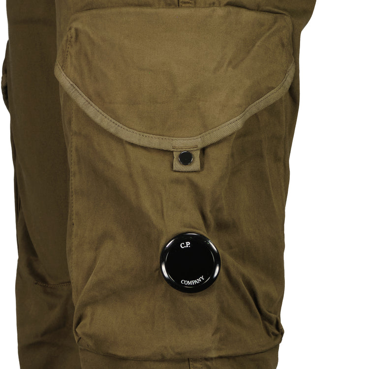 Stretch Satin Lens Cargo Pants - Casual Basement