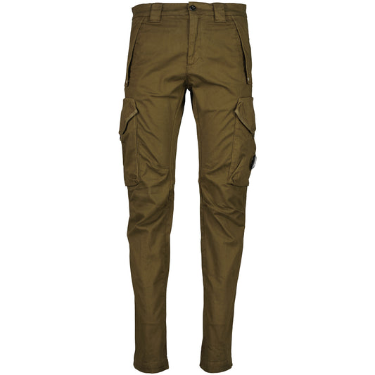 Stretch Satin Lens Cargo Pants - Casual Basement