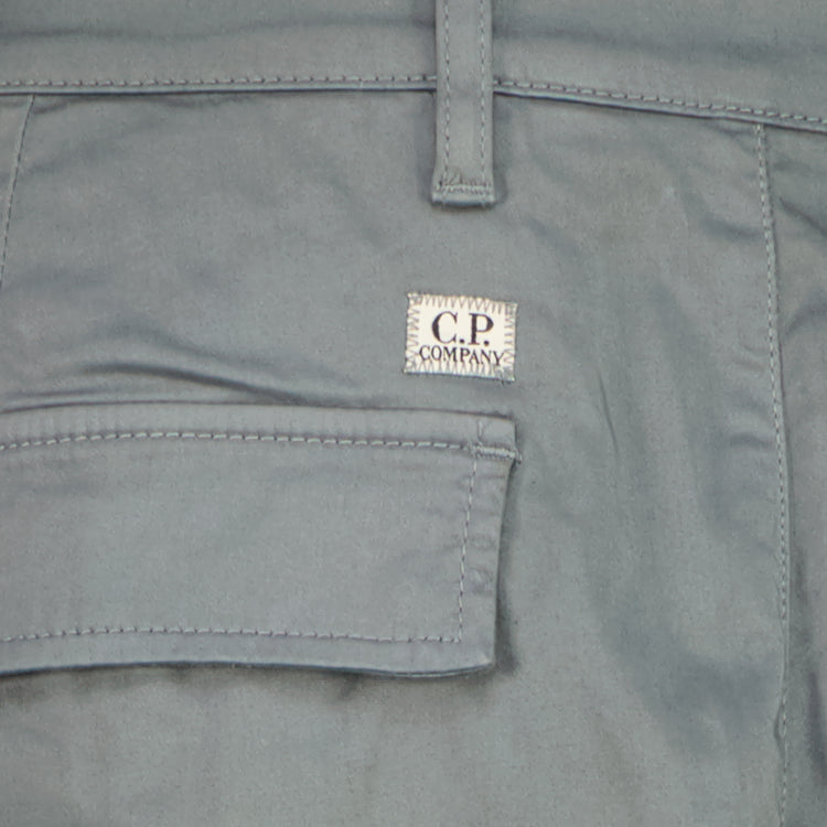 Satin Stretch Lens Cargo Pants - Casual Basement