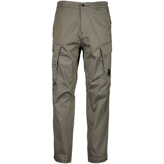Satin Stretch Lens Cargo Pants - Casual Basement