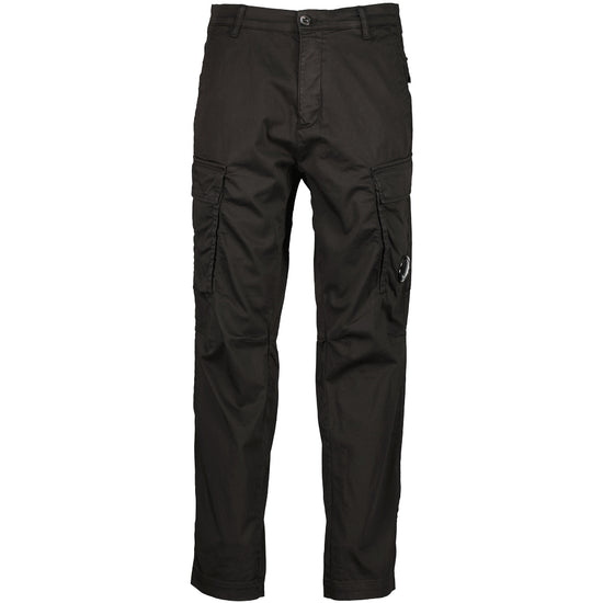 Satin Stretch Lens Cargo Pants - Casual Basement