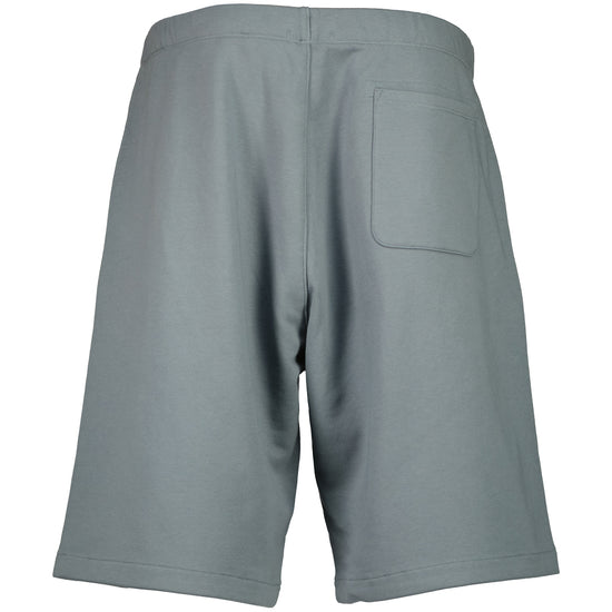 Diagonal Raised Fleece Logo Bermudas - Casual Basement