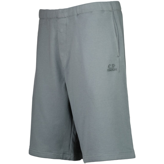 Diagonal Raised Fleece Logo Bermudas - Casual Basement