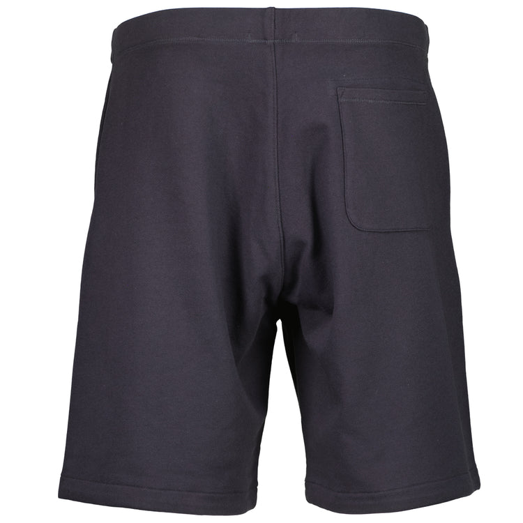 Diagonal Raised Fleece Logo Bermudas - Casual Basement