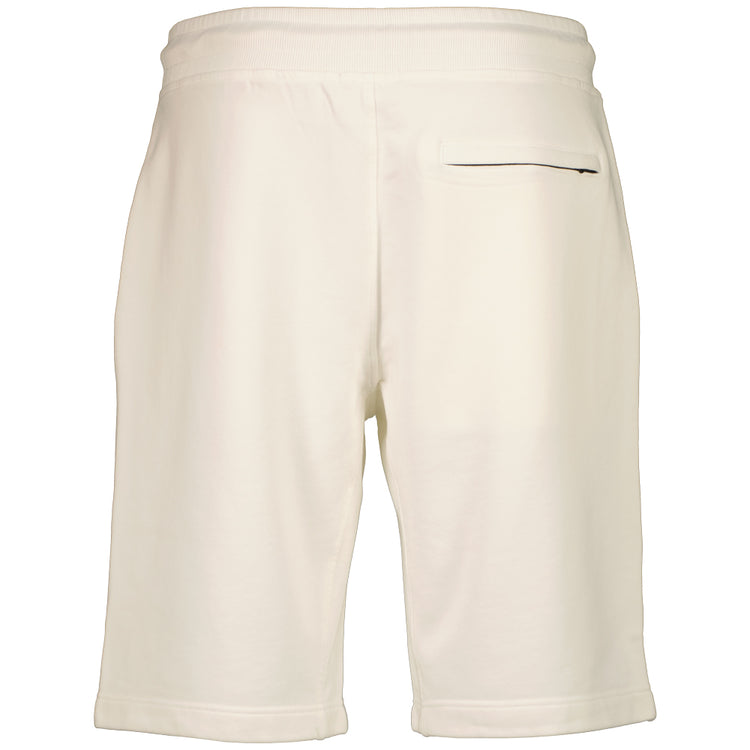 Cotton Diagonal Fleece Logo Bermudas - Casual Basement