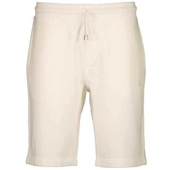 Cotton Diagonal Fleece Logo Bermudas - Casual Basement