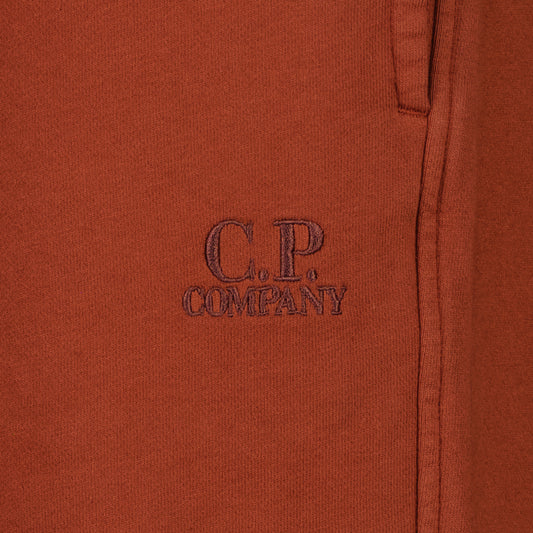 Cotton Diagonal Fleece Resist Dyed Logo Bermudas - Casual Basement