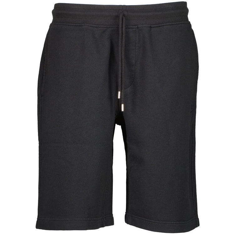 Cotton Diagonal Fleece Logo Bermudas - Casual Basement