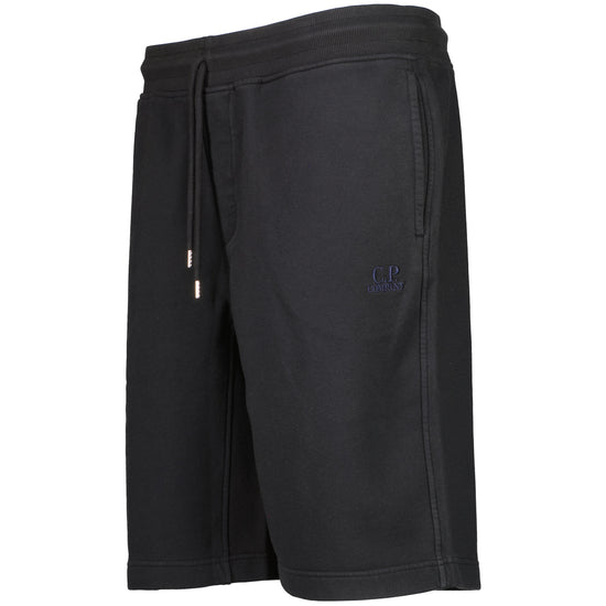 Cotton Diagonal Fleece Logo Bermudas - Casual Basement