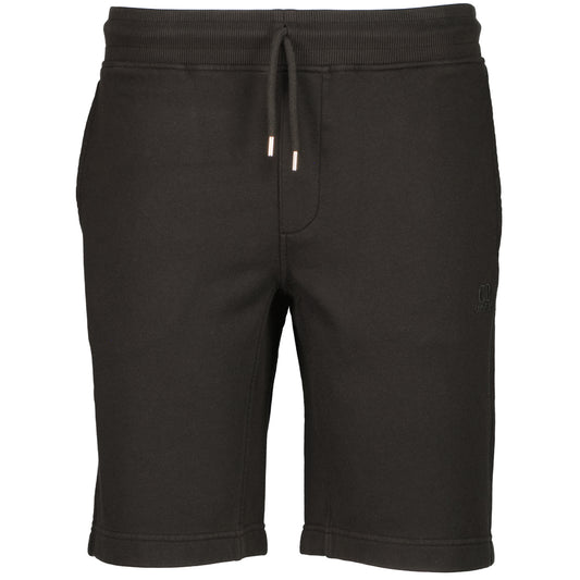 Cotton Diagonal Fleece Logo Bermudas - Casual Basement