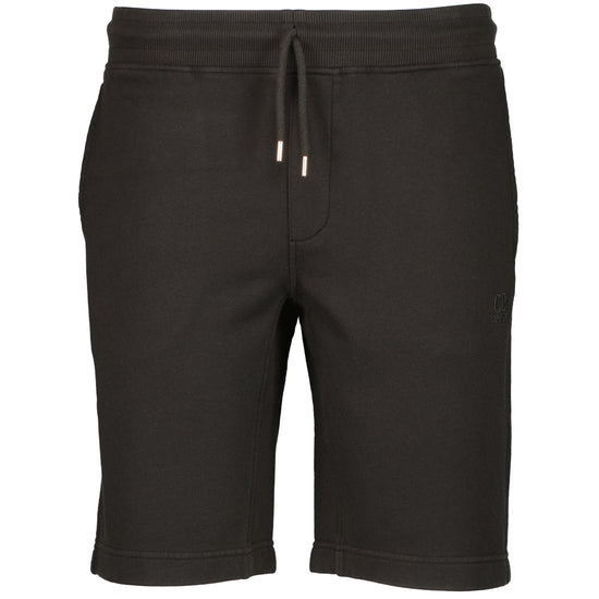 Cotton Diagonal Fleece Logo Bermudas - Casual Basement