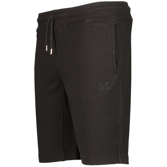 Cotton Diagonal Fleece Logo Bermudas - Casual Basement
