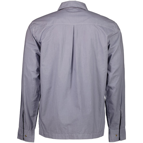 Popeline Embroidered Logo Shirt - Casual Basement