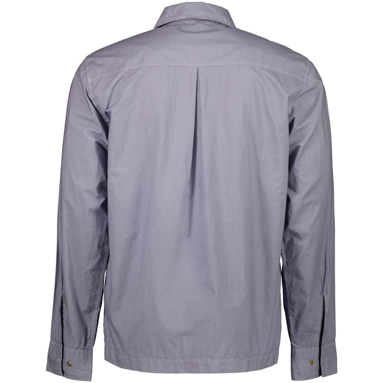 Popeline Embroidered Logo Shirt - Casual Basement