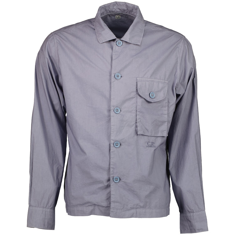 Popeline Embroidered Logo Shirt - Casual Basement