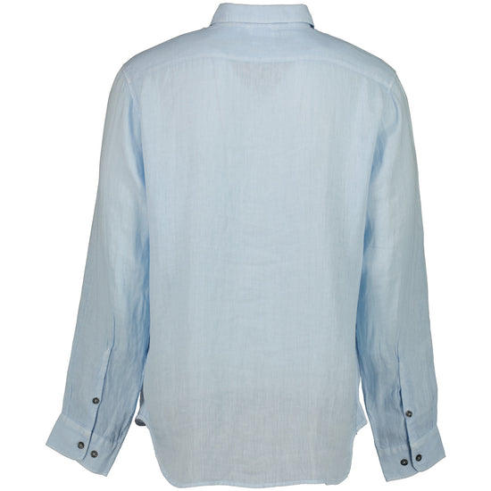 Long Sleeve Linen Overshirt - Casual Basement