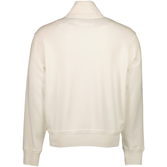 Diagonal Fleece Logo Cardigan - Casual Basement