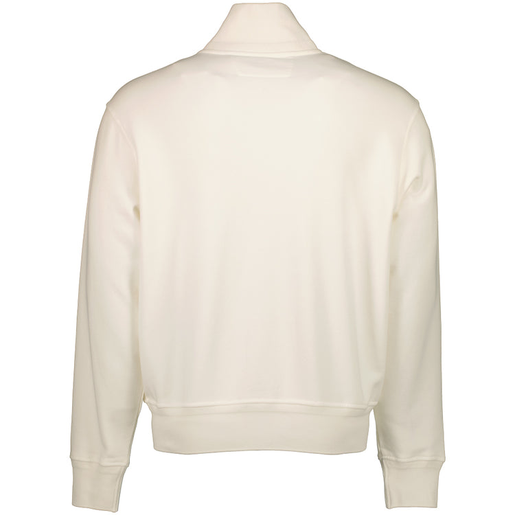Diagonal Fleece Logo Cardigan - Casual Basement