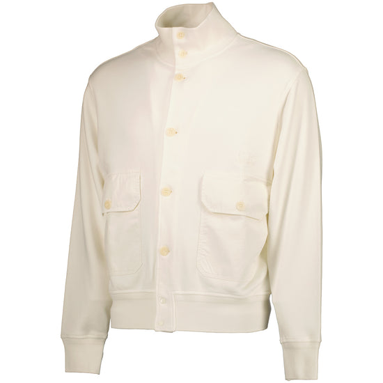 Diagonal Fleece Logo Cardigan - Casual Basement