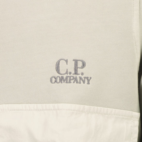 Diagonal Fleece Resist Dyed Logo Cardigan - Casual Basement