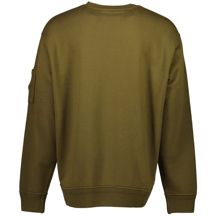 Diagonal Fleece Lens Sweatshirt - Casual Basement