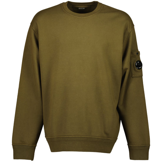 Diagonal Fleece Lens Sweatshirt - Casual Basement