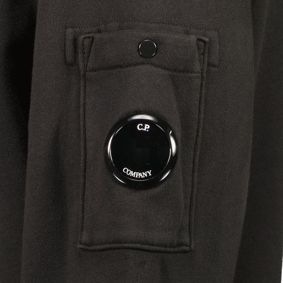Diagonal Fleece Lens Sweatshirt - Casual Basement