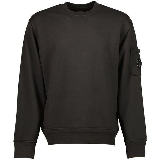 Diagonal Fleece Lens Sweatshirt - Casual Basement