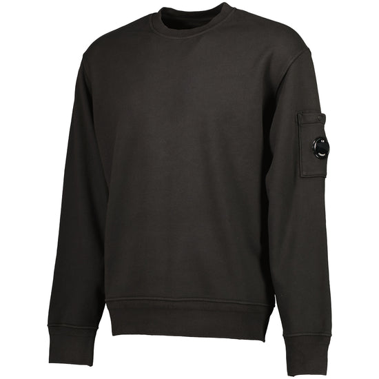 Diagonal Fleece Lens Sweatshirt - Casual Basement