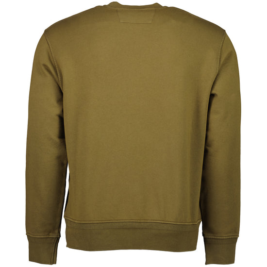 Diagonal Fleece Logo Sweatshirt - Casual Basement