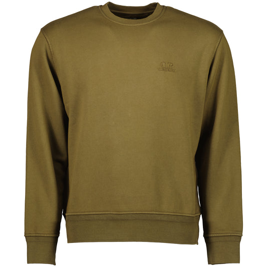 Diagonal Fleece Logo Sweatshirt - Casual Basement