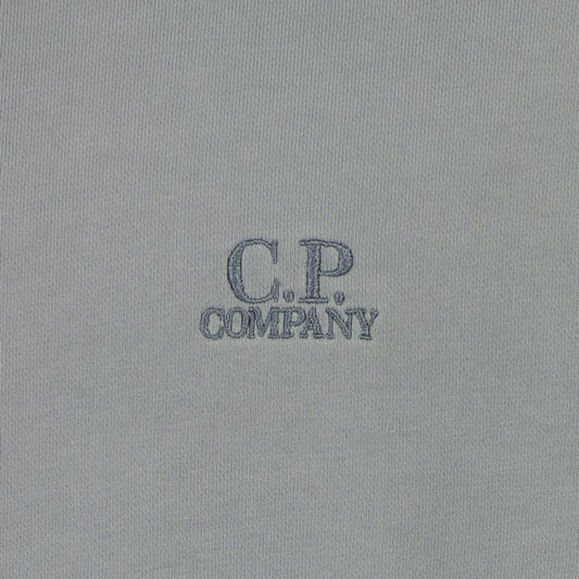Diagonal Fleece Resist Dyed Logo Sweatshirt - Casual Basement
