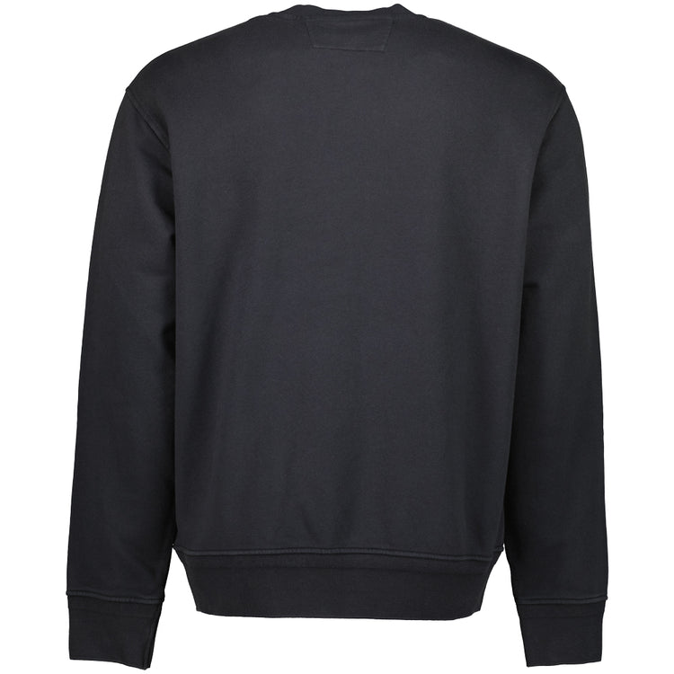 Diagonal Fleece Logo Sweatshirt - Casual Basement