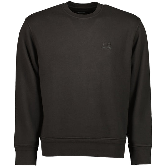 Diagonal Fleece Logo Sweatshirt - Casual Basement