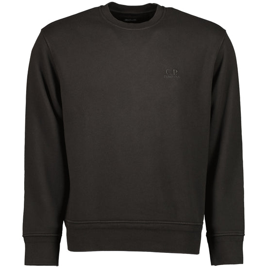 Diagonal Fleece Logo Sweatshirt - Casual Basement