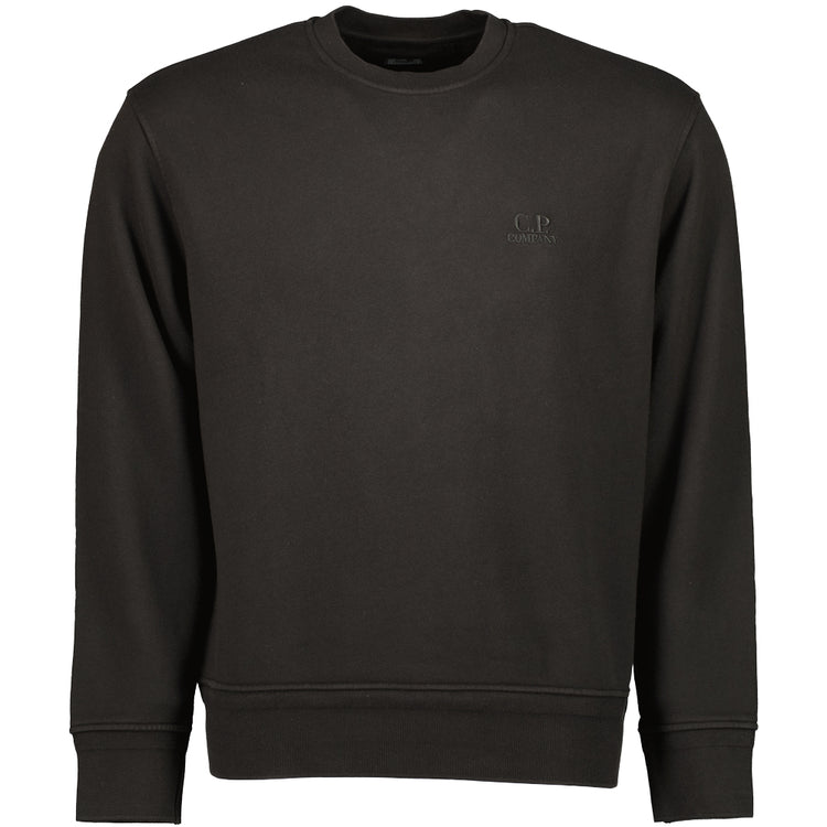 Diagonal Fleece Logo Sweatshirt - Casual Basement