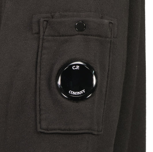 Diagonal Fleece Lens Hoodie - Casual Basement