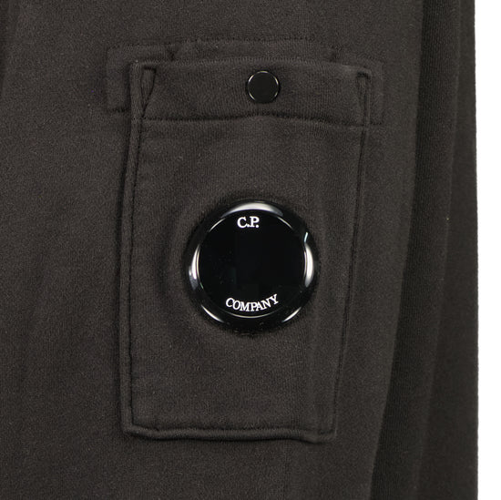 Diagonal Fleece Lens Hoodie - Casual Basement