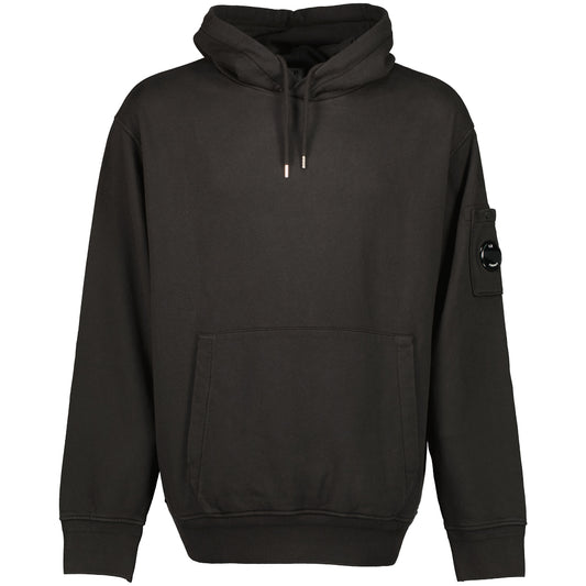 Diagonal Fleece Lens Hoodie - Casual Basement