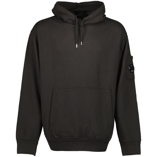 Diagonal Fleece Lens Hoodie - Casual Basement